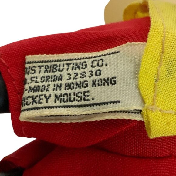 Vintage 1980s Walt Disney Productions Mickey Mouse Rubber Poseable Doll By Dakin - Picture 8 of 11